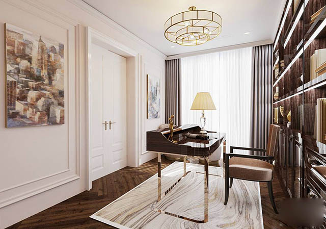 Dự án Thiết kế chung cư Thanh Xuân mang phong cách tân cổ điển với diện tích 77.15m2
