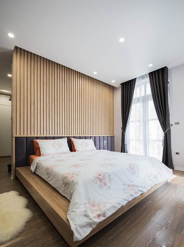 Thiết kế biệt thự Thanh Xuân mang phong cách thiết kế hiện đại với diện tích 90m2