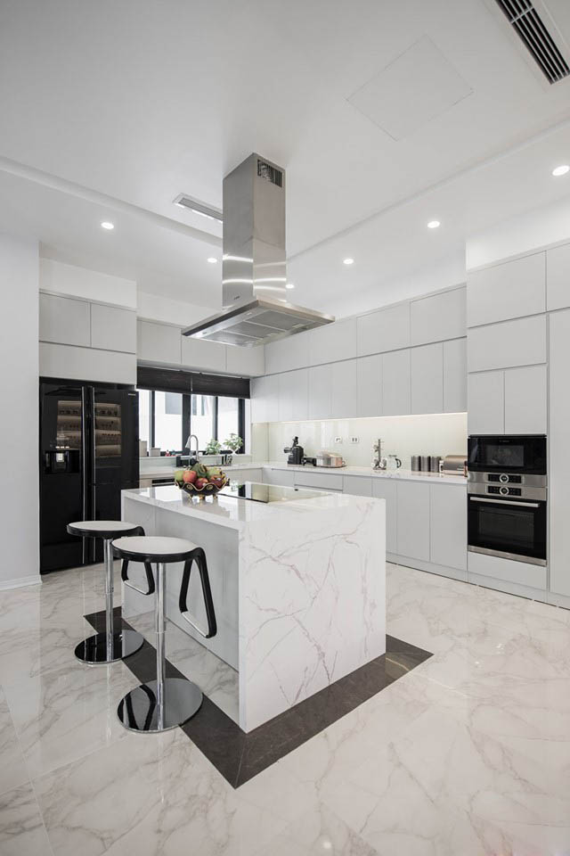 Thiết kế biệt thự Thanh Xuân mang phong cách thiết kế hiện đại với diện tích 90m2