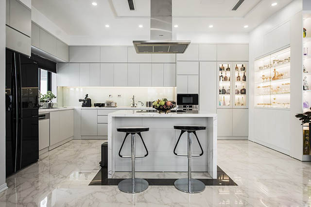 Thiết kế biệt thự Thanh Xuân mang phong cách thiết kế hiện đại với diện tích 90m2