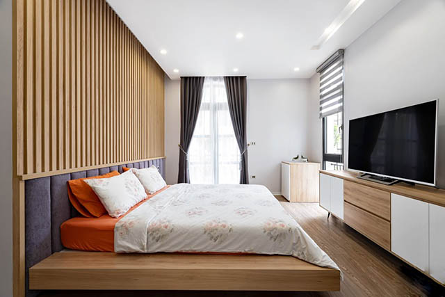Thiết kế biệt thự Thanh Xuân mang phong cách thiết kế hiện đại với diện tích 90m2