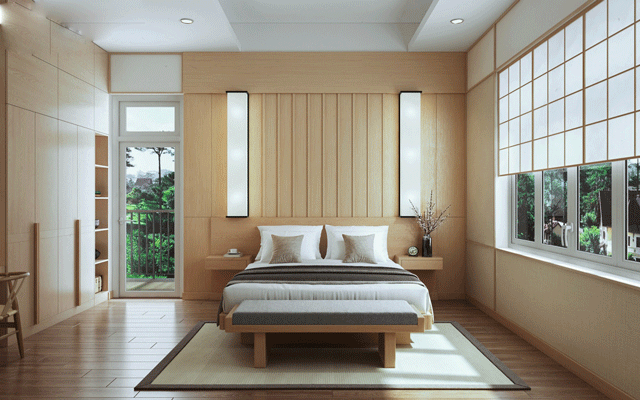 Thiết kế biệt thự mang hướng tây bắc, nằm trên đoạn đường Nguyễn Xiển