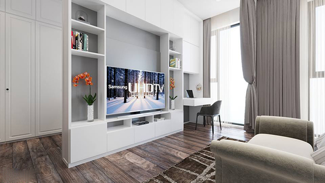 Dự án Thiết kế chung cư Thanh Xuân mang phong cách tân cổ điển 117.58m2