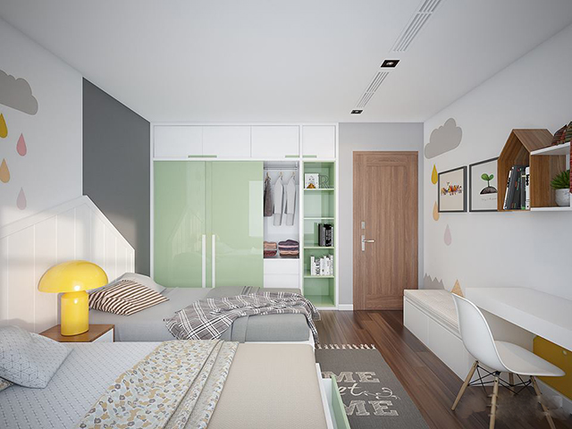 Thiết kế nội thất căn hộ chung cư Gamuda 120m2 theo phong cách hiện đại