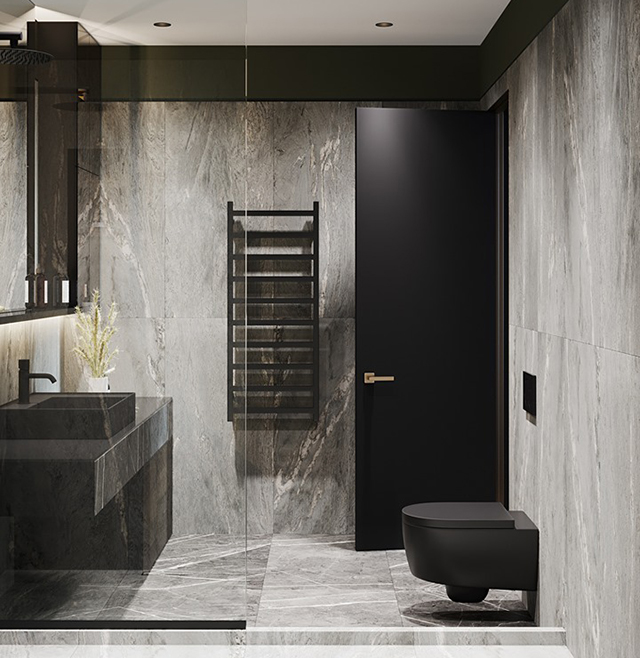 Thiết kế nội thất chung cư hiện đại 80.2m2 ở Hoàng Mai