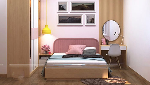 Dự án Thiết Kế Nội Thất Căn Hộ 85.35m2 Thuộc Dự Án Chung Cư Viễn Đông Star Ở Hoàng Mai