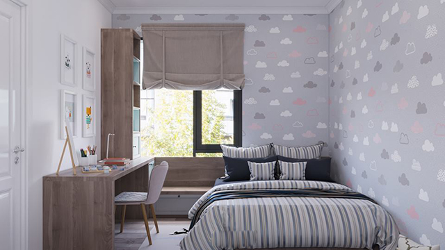 Thiết kế nội thất chung cư Gamuda 2 phòng ngủ 84m2