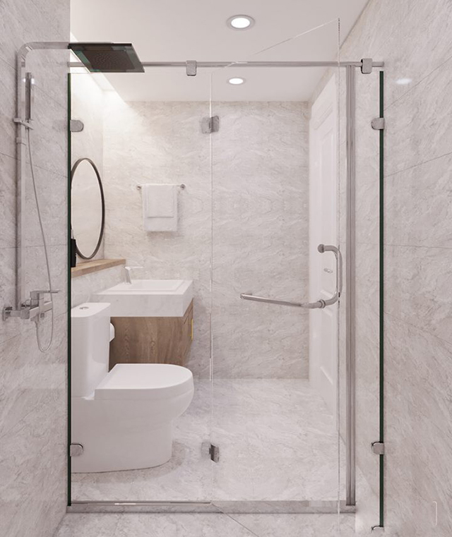 Thiết kế nội thất chung cư Gamuda 2 phòng ngủ 84m2