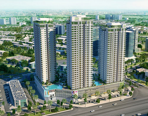 Dự án Thiết Kế Nội Thất Căn Hộ 85m2 2 Phòng Ngủ Nằm Trong Dự Án Gamuda The Zen Residence