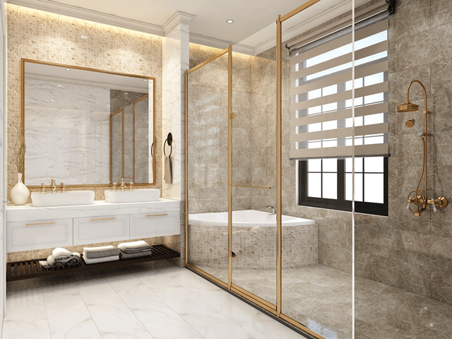 Thiết kế biệt thự 3 tầng mang phong cách hiện đại với tone màu trắng, tại Nguyễn Xiển