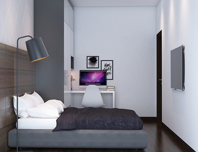 Thiết kế nội thất biệt thự hiện đại 3 tầng ở Dương Nội 51m2 ở Dương Nội
