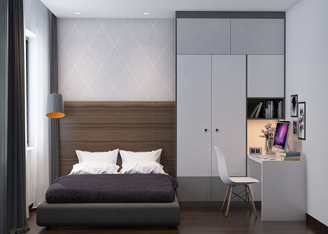 Thiết kế nội thất biệt thự hiện đại 3 tầng ở Dương Nội 51m2 ở Dương Nội