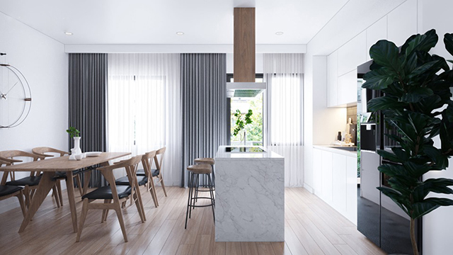 Thiết kế chung cư 86m2 ở Gamuda theo phong cách Scandinavian
