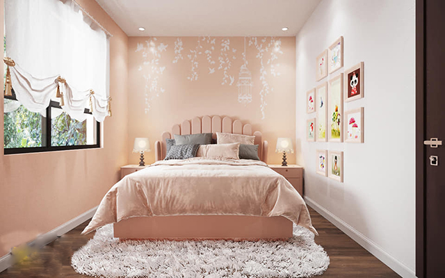 Thiết kế nội thất biệt thự 90m2 ở Nam An Khánh theo phong cách Tân cổ điển