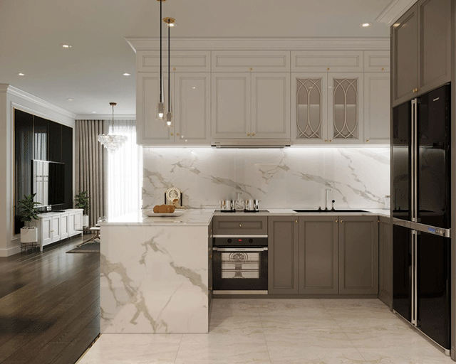 Thiết kế nội thất căn hộ chung cư tại Nguyễn Xiển, mang hướng Đông Nam