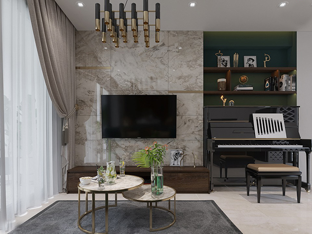 Thiết kế nội thất chung cư Gamuda 82.6m2