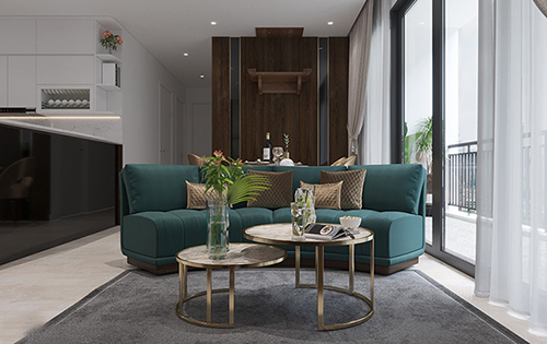 Thiết kế nội thất chung cư Gamuda 82.6m2