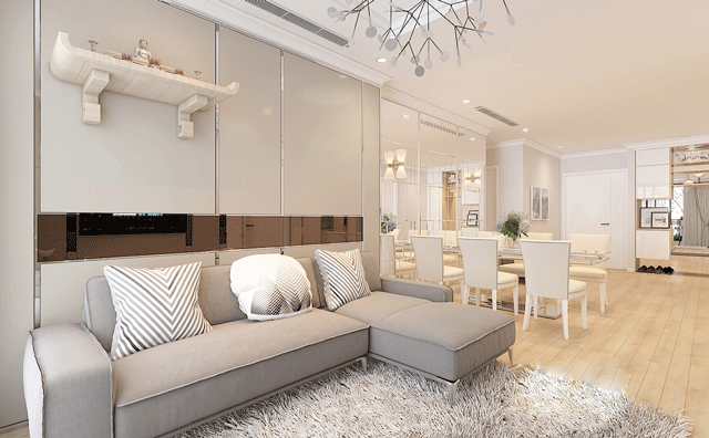 Thiết kế nội thất căn hộ chung cư mang hướng đông, tại Thanh Xuân