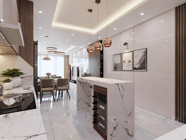 Thiết kế chung cư Thanh Xuân mang phong cách thiết kế hiện đại
