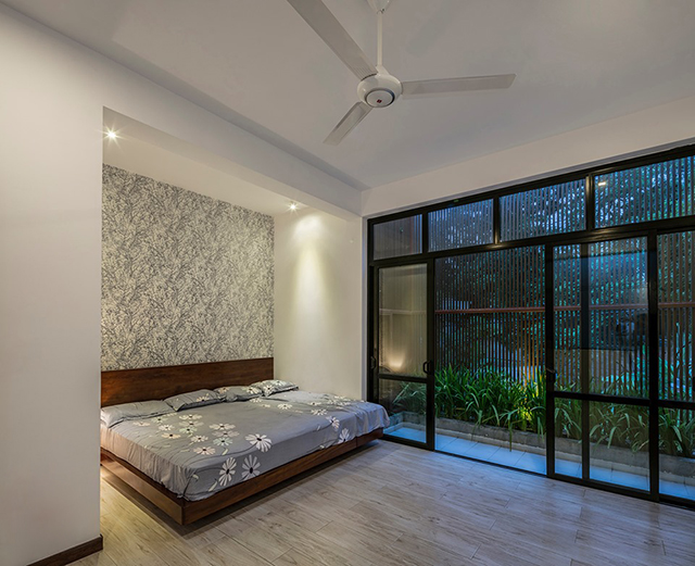 Thiết kế nhà liền kề Nguyễn Xiển mang phong cách thiết kế hiện đại ấm áp