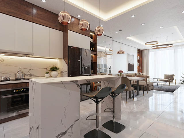 Thiết kế chung cư Thanh Xuân mang phong cách thiết kế hiện đại