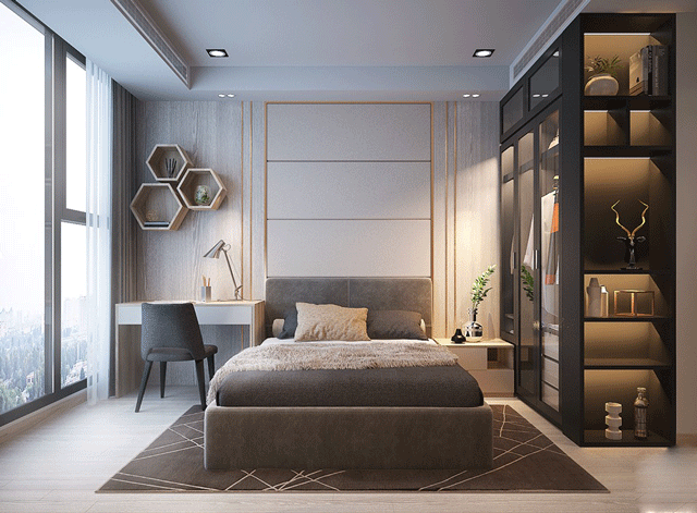 Thiết kế nội thất sang trọng hiện đại của chung cư tại Thanh Xuân