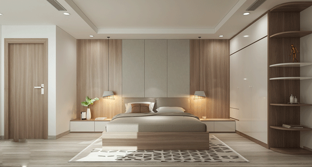 Thiết kế nội thất căn hộ có hướng đông bắc tại Nguyễn Xiển