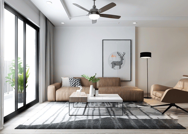 Thiết kế nội thất căn hộ có hướng đông bắc tại Nguyễn Xiển