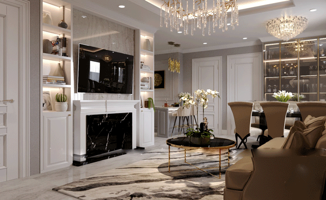 Thiết kế chung cư mang phong cách hiện đại tại Thanh Xuân