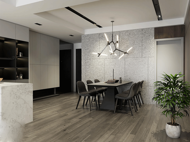 Dự án Thiết kế nội thất căn hộ mang phong cách hiện đại, đơn giản tại Nguyễn Xiển 