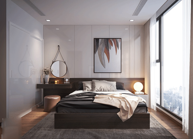 Thiết kế căn hộ chung cư mang tone màu trung tính ấm cúng sang trọng tại Thanh Xuân