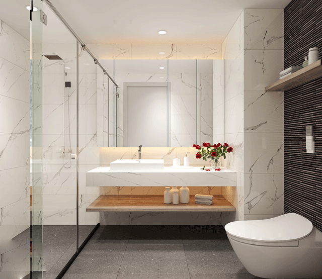 Thiết kế nội thất sang trọng hiện đại của chung cư tại Thanh Xuân